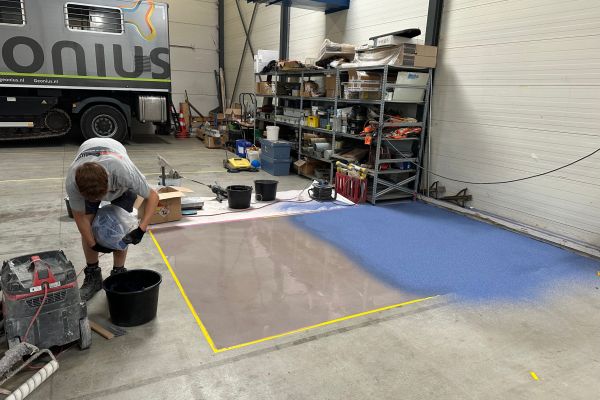 Vloercoating voor zware industrie