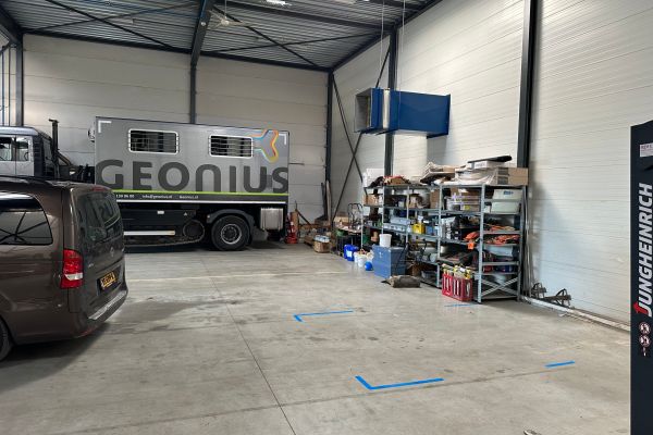 Vloercoating voor Geonius