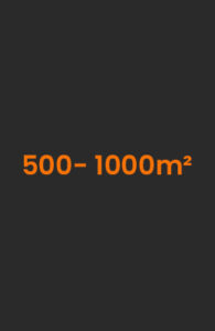 500-1000m2